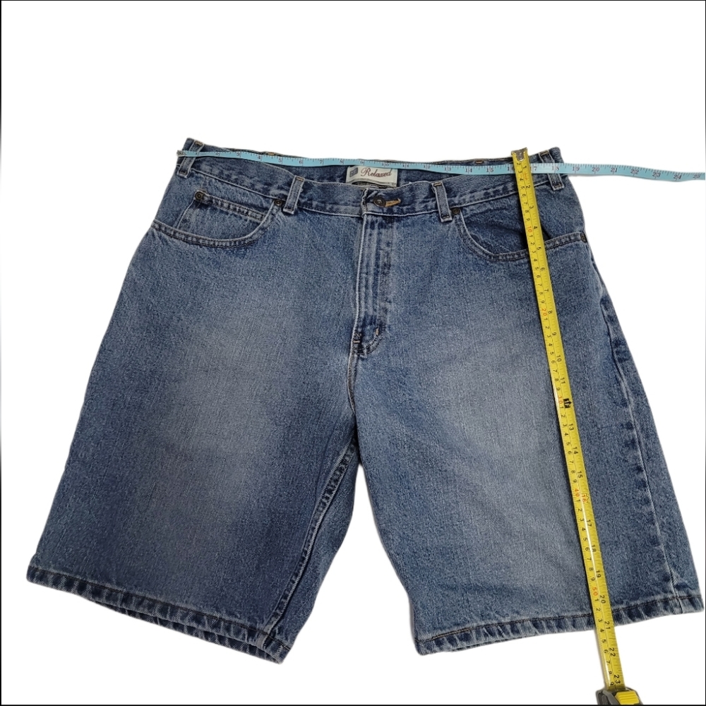Faded Glory  Vintage  Men's  Relaxed  Jean Shorts  Size 38  Classic 5 Pocket - Picture 7 of 11